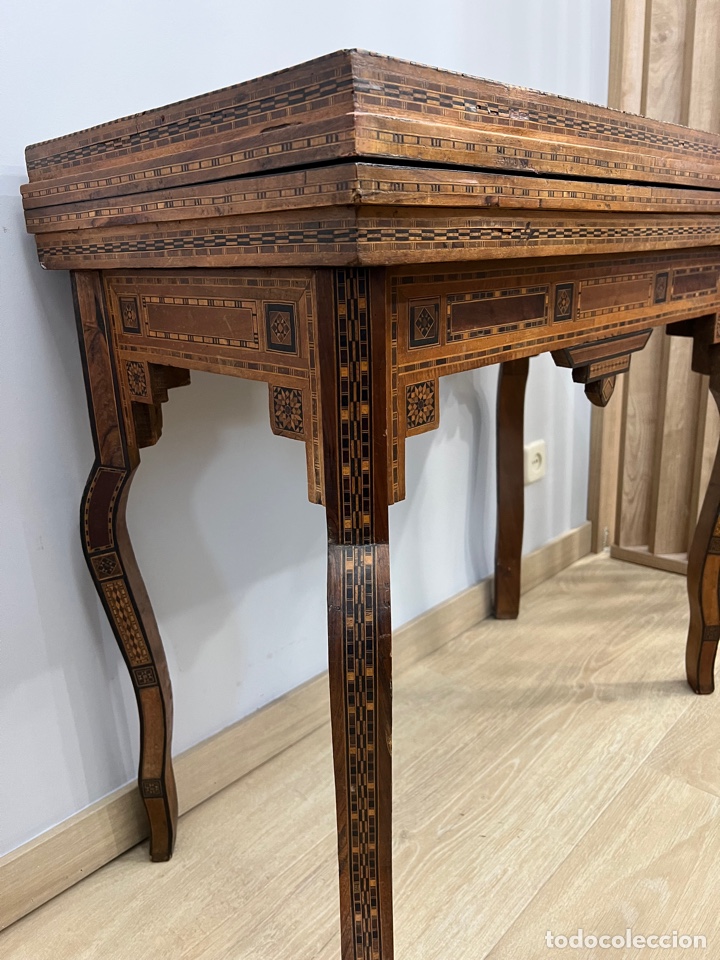 Antig&uuml;edades: Mesa de juegos - Foto 2