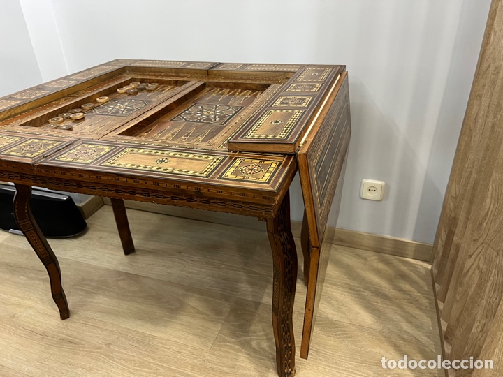 Antig&uuml;edades: Mesa de juegos - Foto 10