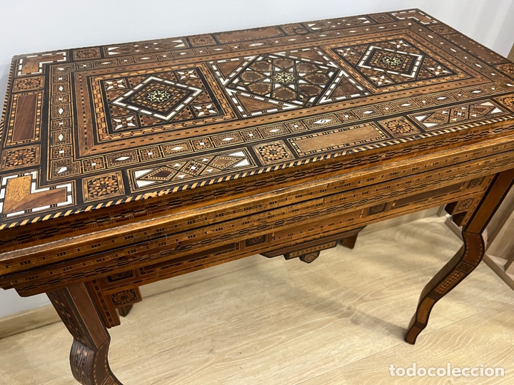 Antig&uuml;edades: Mesa de juegos - Foto 1
