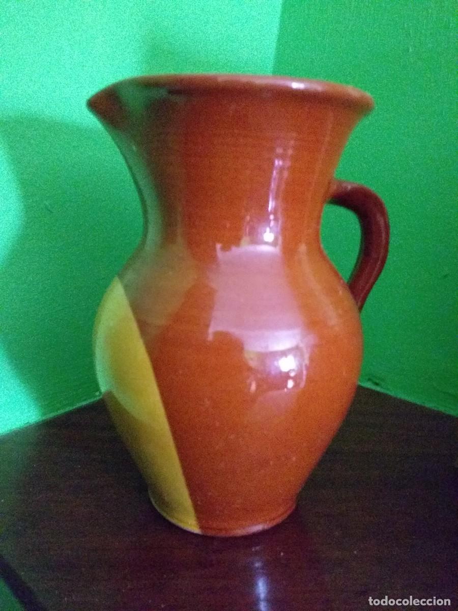 Antig&uuml;edades: jarra de cer&aacute;mica esmaltada - Foto 1