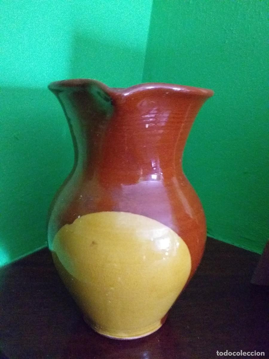 Antig&uuml;edades: jarra de cer&aacute;mica esmaltada - Foto 2
