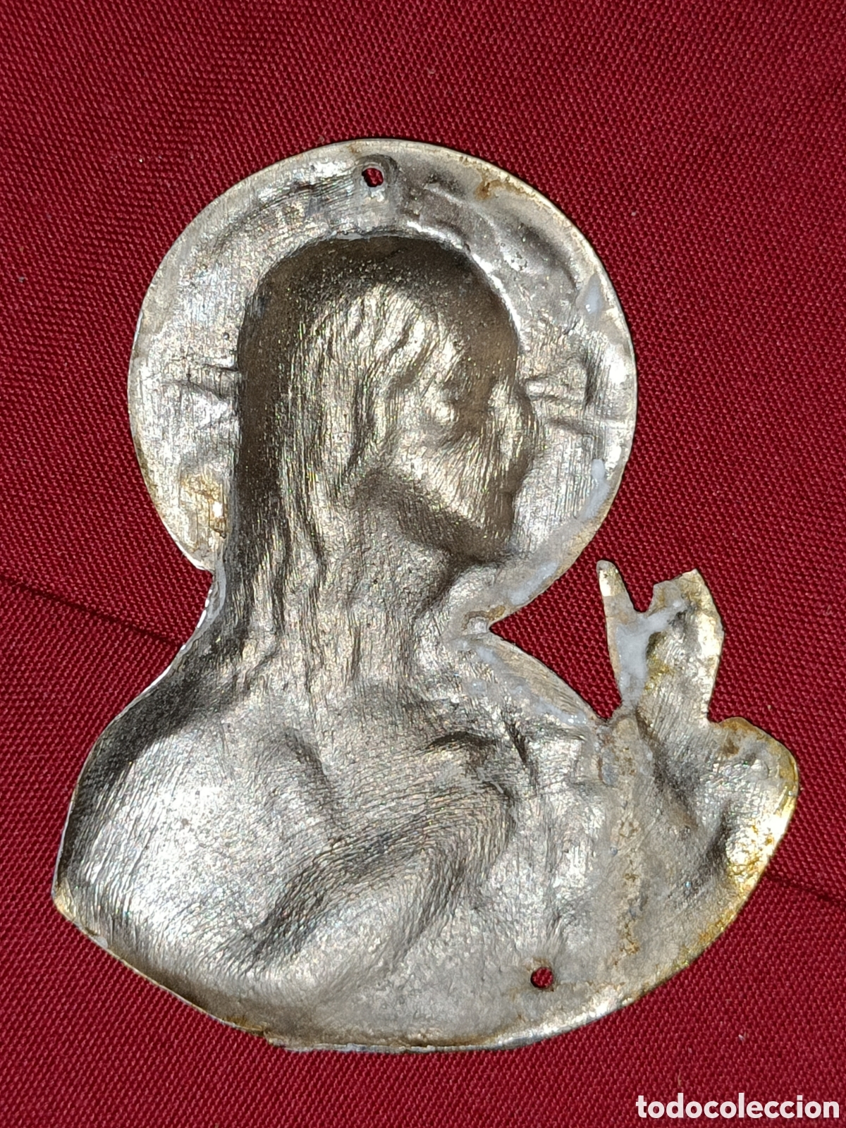 Antig&uuml;edades: Cristo de puerta. - Foto 2