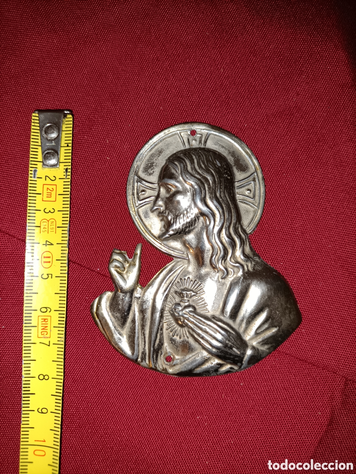 Antig&uuml;edades: Cristo de puerta. - Foto 3