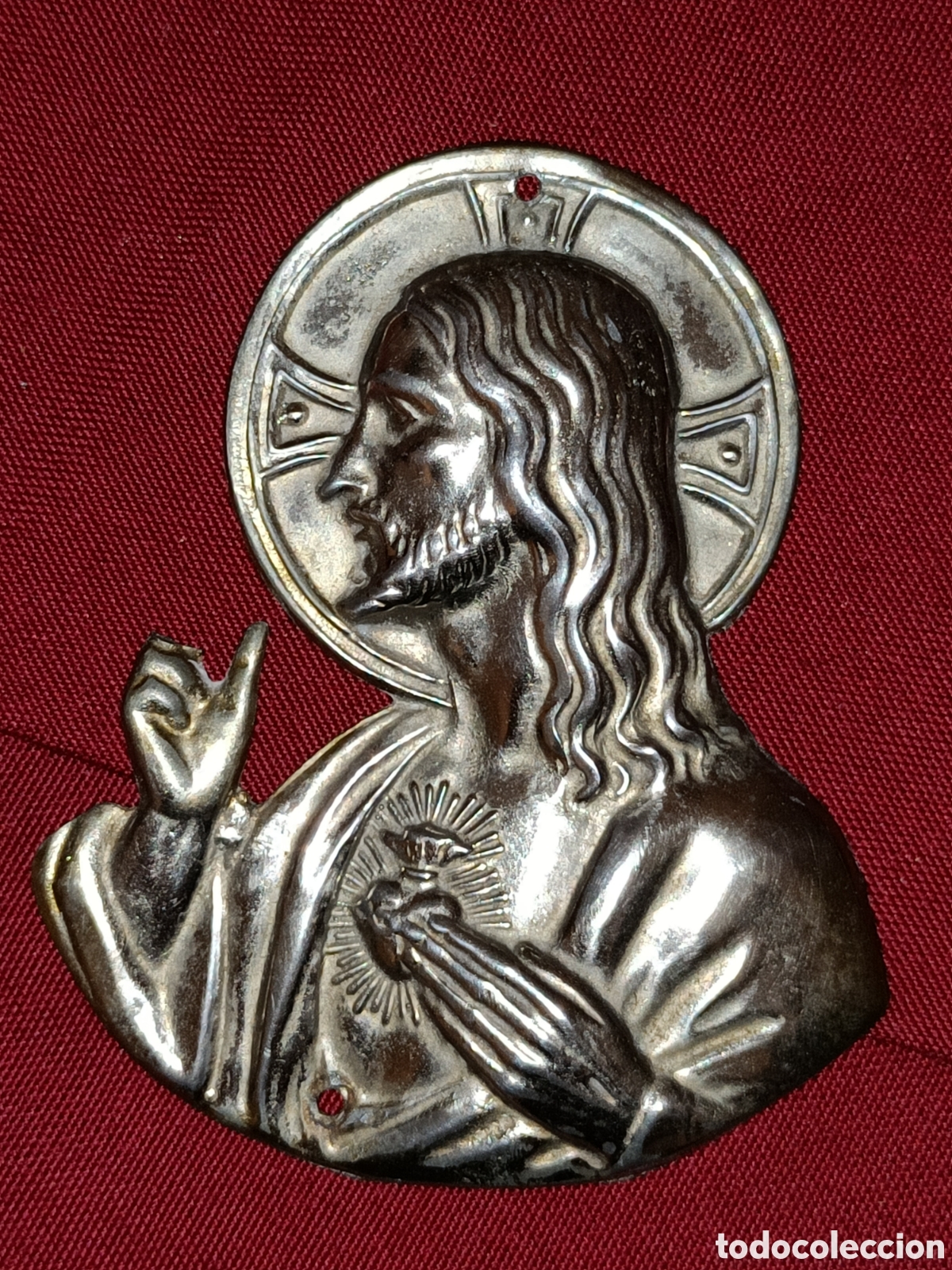 Antig&uuml;edades: Cristo de puerta. - Foto 1