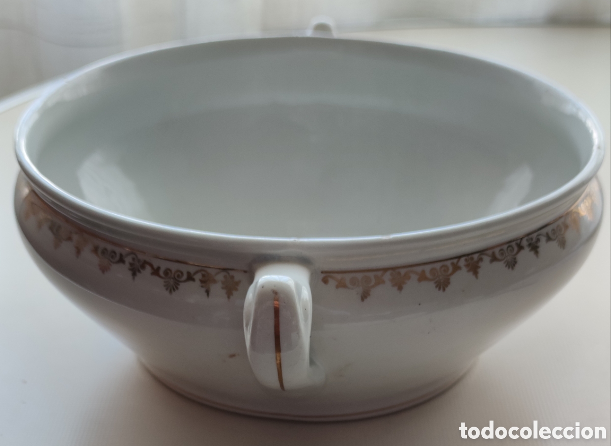 Antig&uuml;edades: SOPERA DE CERAMICA VARGAS SEGOVIA - Foto 2