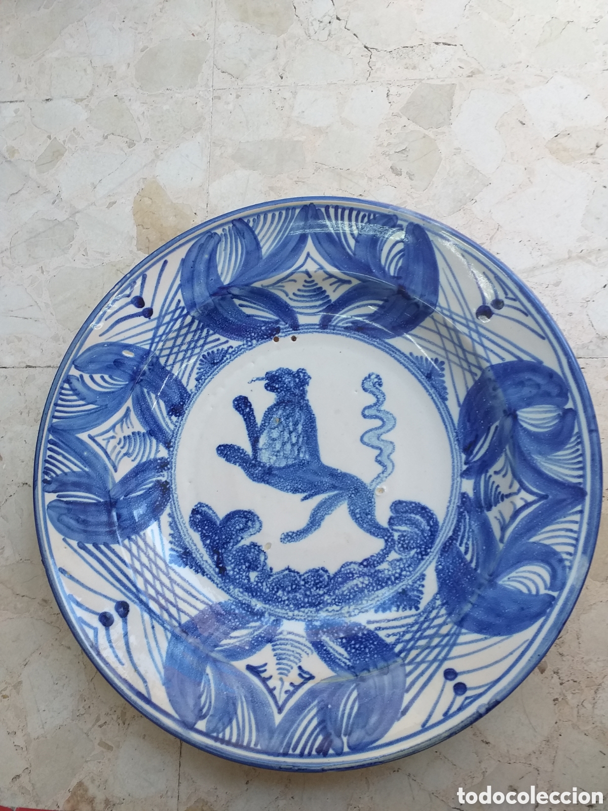 Antig&uuml;edades: Plato Manises o Ribesalbes - Foto 1