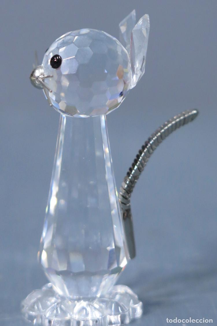 Antig&uuml;edades: RATON DE CRISTAL. SWAROVSKI - Foto 2