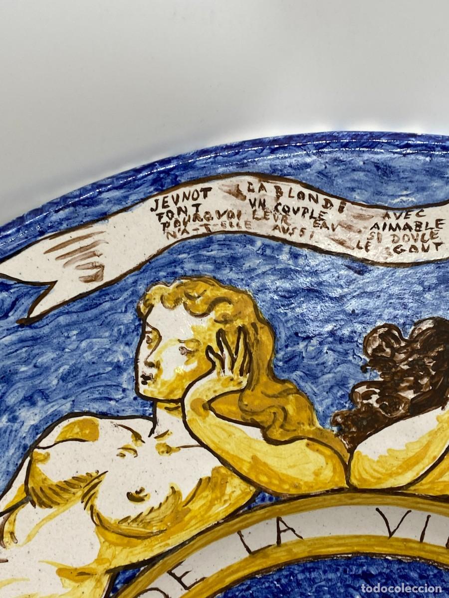 Antig&uuml;edades: PLATO FRANCES ESTILO RENACIMIENTO - Foto 2