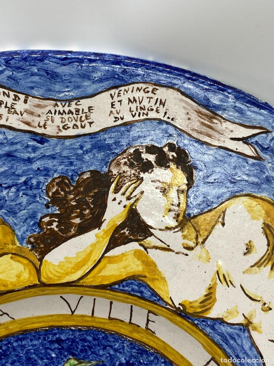 Antig&uuml;edades: PLATO FRANCES ESTILO RENACIMIENTO - Foto 3
