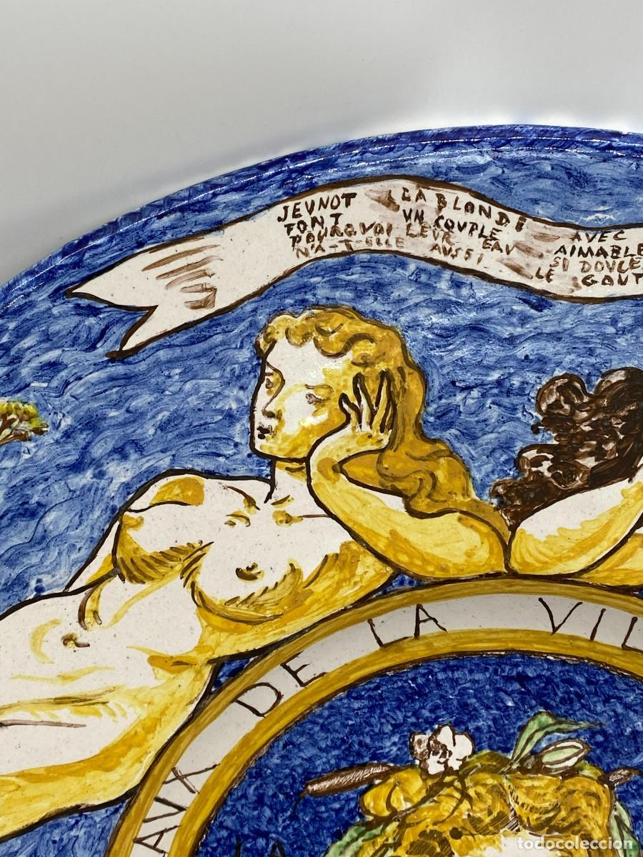 Antig&uuml;edades: PLATO FRANCES ESTILO RENACIMIENTO - Foto 8