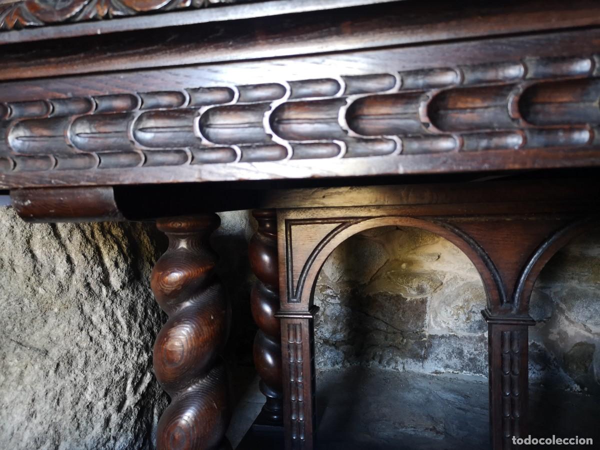 Antig&uuml;edades: Mesa de comedor y sillas - Foto 8