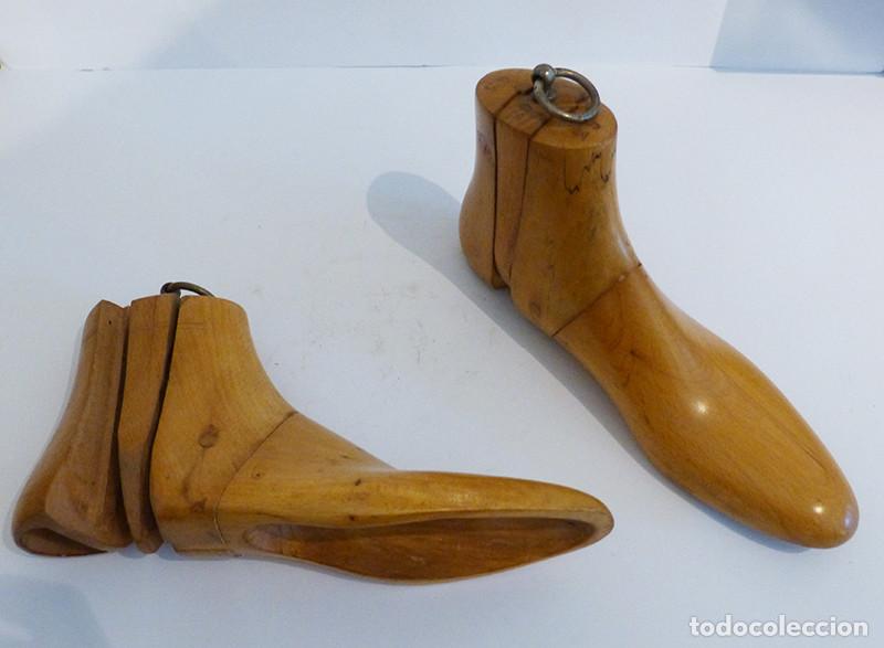 Antig&uuml;edades: Hormas para bot&iacute;n o pie de bota - Foto 4