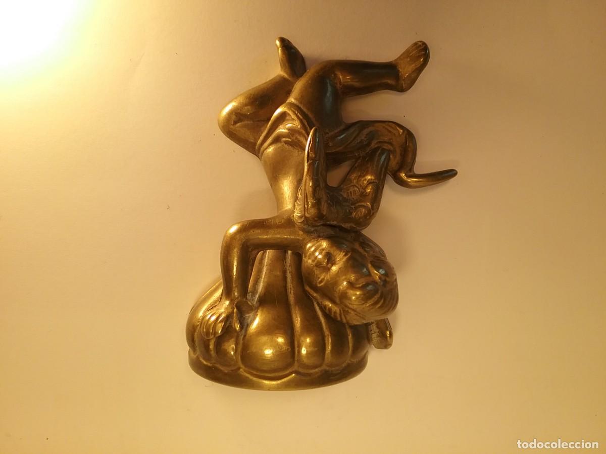 Antig&uuml;edades: BONITA BENDITERA BRONCE - Foto 3