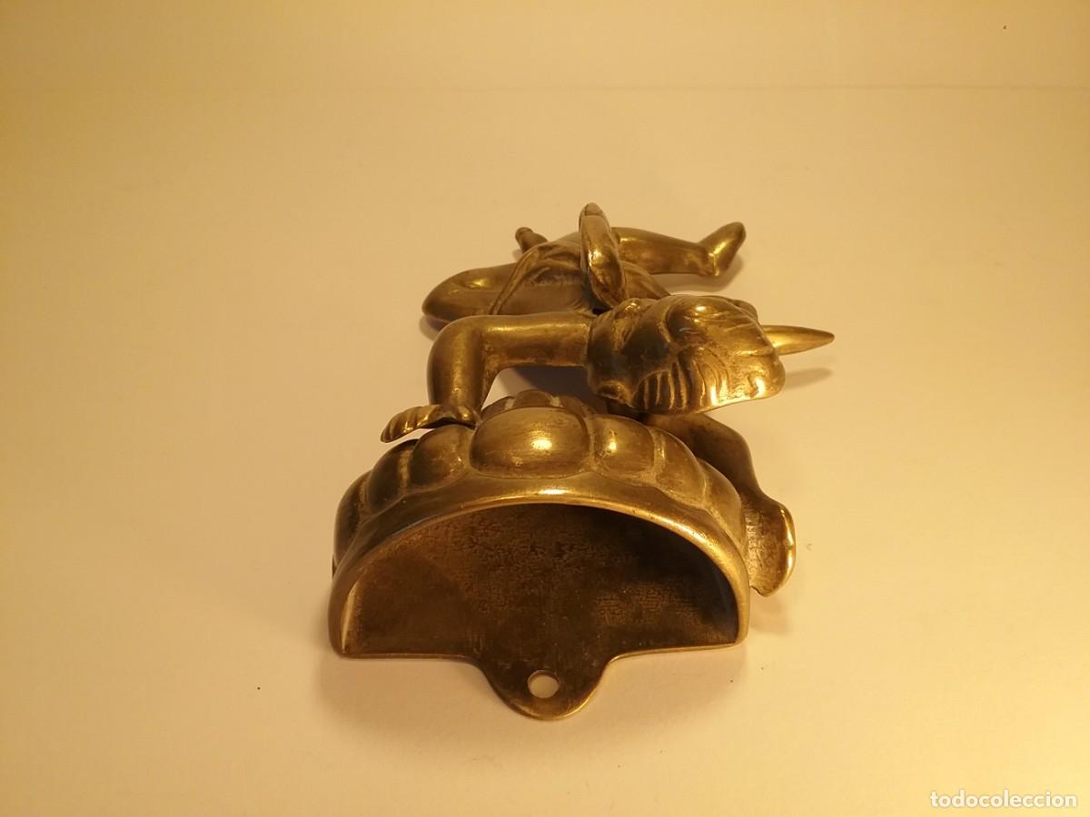 Antig&uuml;edades: BONITA BENDITERA BRONCE - Foto 5
