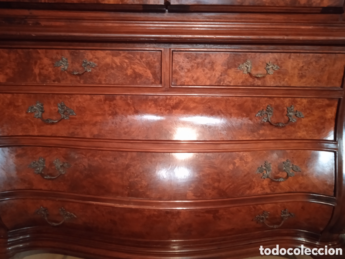 Antig&uuml;edades: Mueble vitrina cajonera - Foto 6