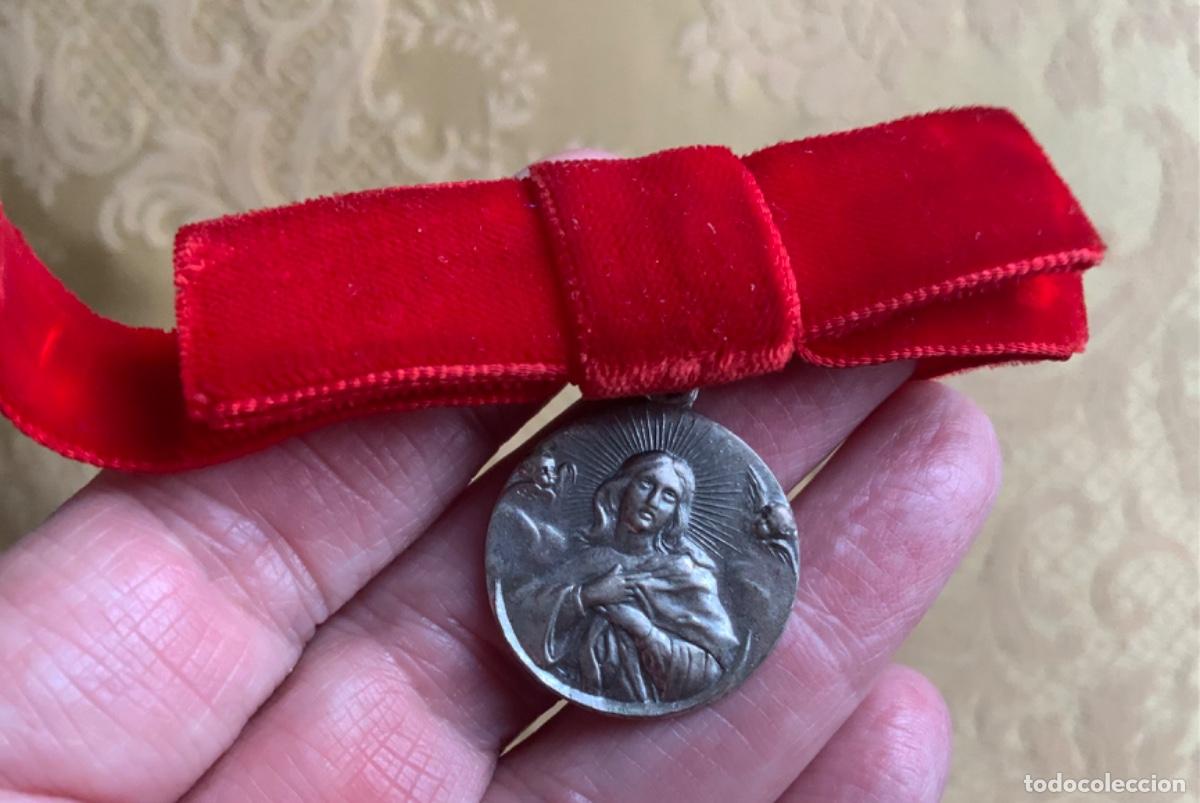Antig&uuml;edades: ANTIGUA MEDALLA INMACULADA CONCEPCION - Foto 2