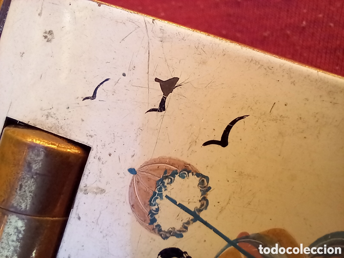 Antig&uuml;edades: ANTIGUA POLVERA ,PINTADA A MANO Y NUMERADA ? - Foto 19