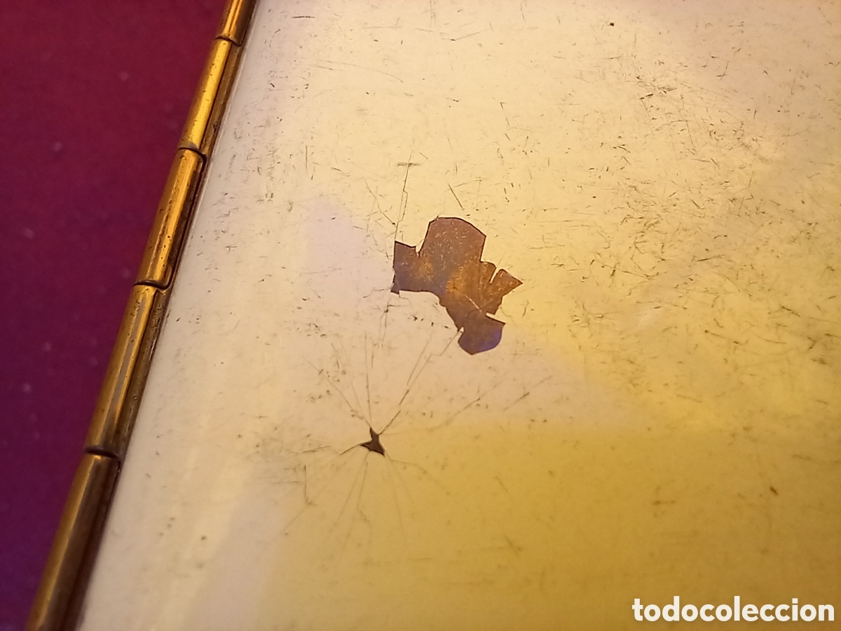 Antig&uuml;edades: ANTIGUA POLVERA ,PINTADA A MANO Y NUMERADA ? - Foto 25