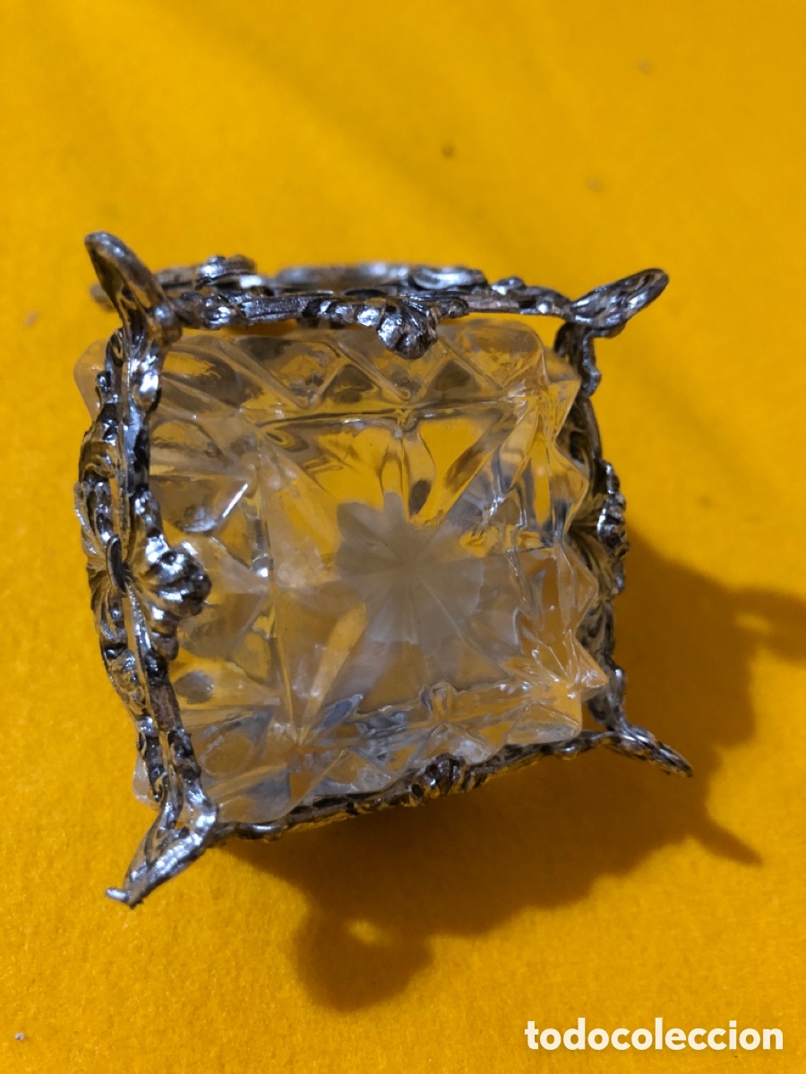 Antig&uuml;edades: Cisne y cestita de cristal de roca - Foto 6