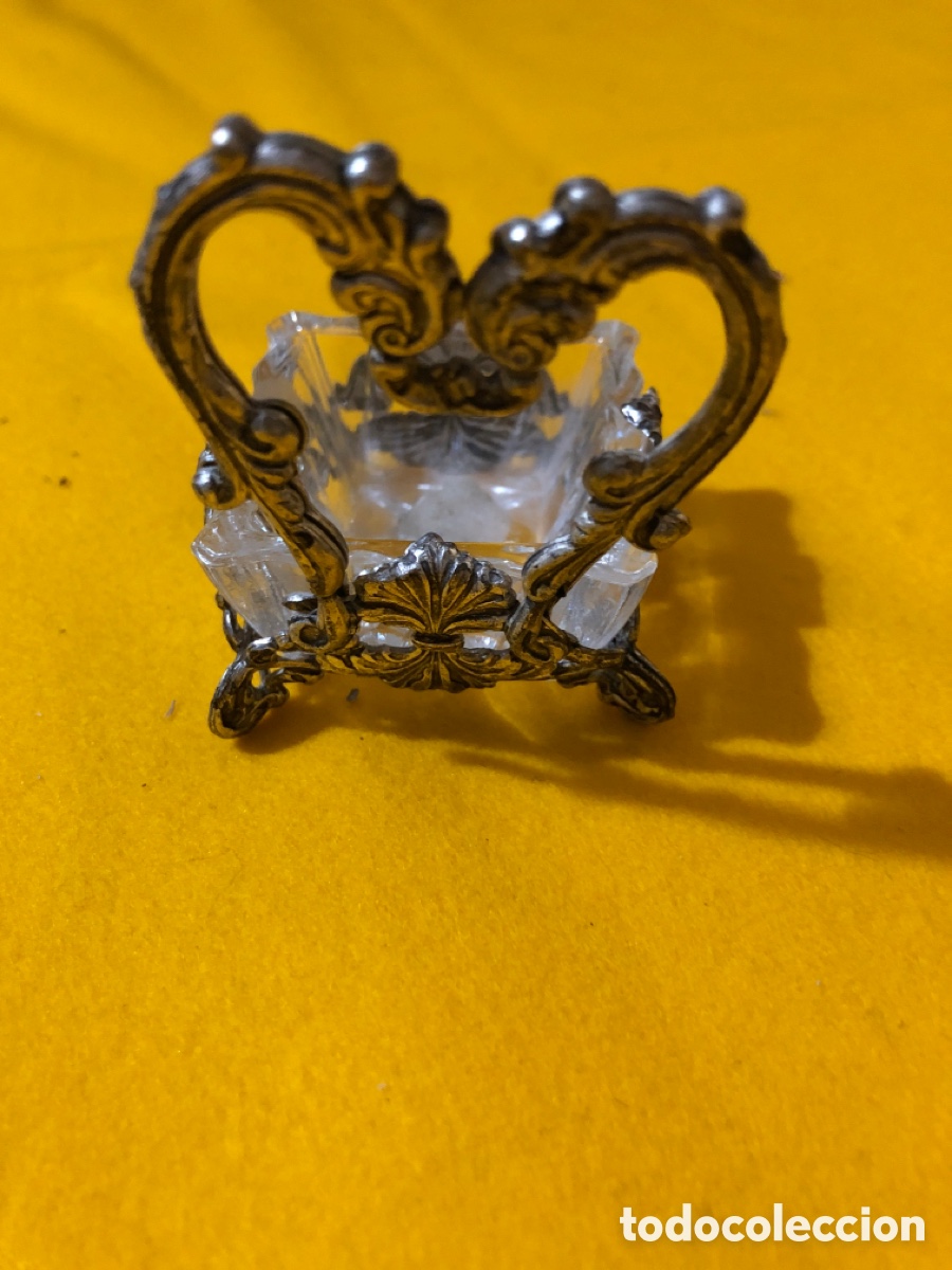 Antig&uuml;edades: Cisne y cestita de cristal de roca - Foto 7
