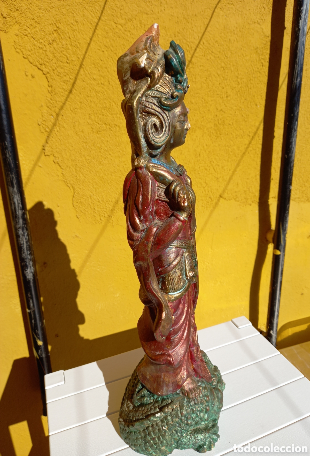 Antig&uuml;edades: ANTIGUA FIGURA CHINA - Foto 2