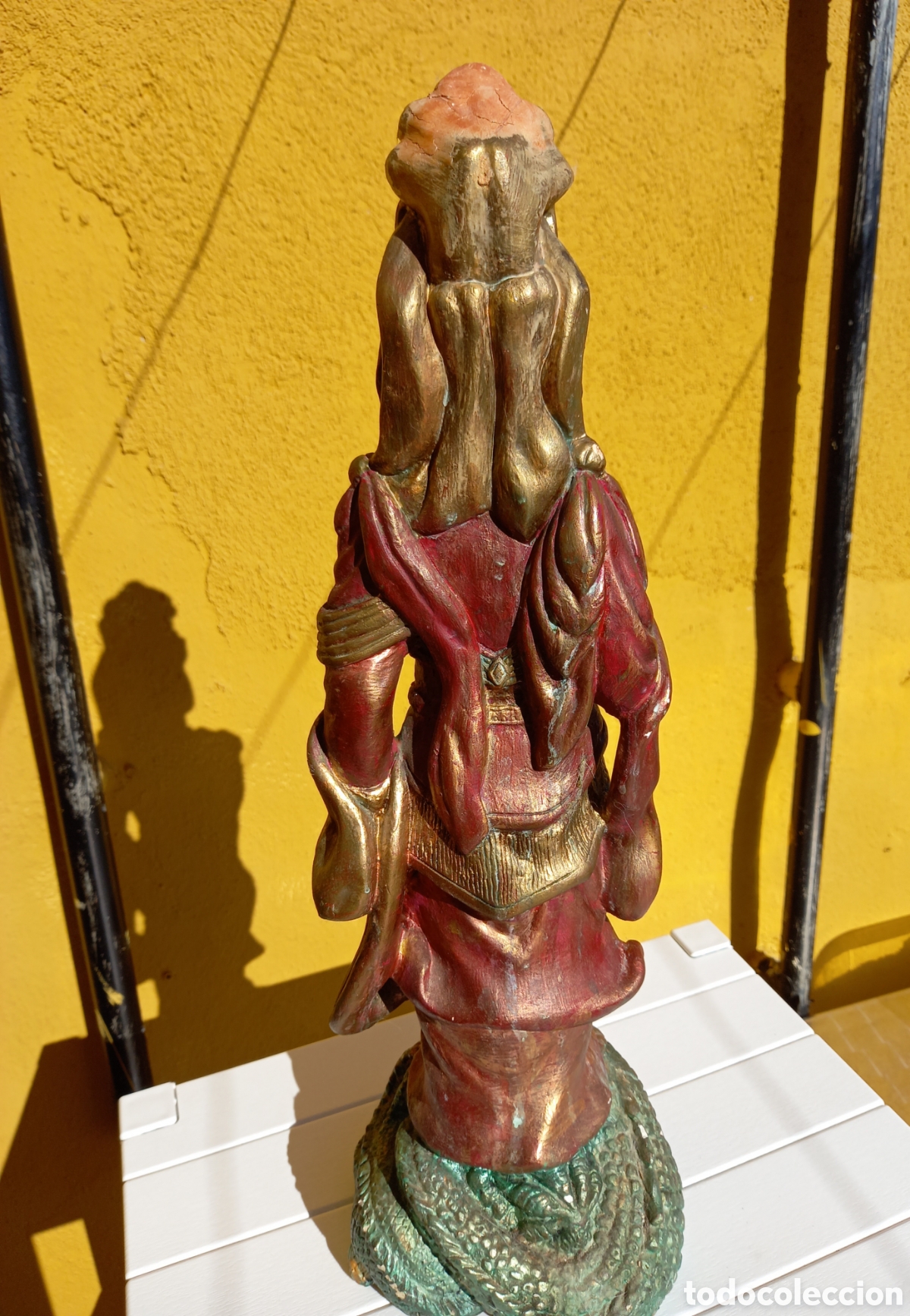 Antig&uuml;edades: ANTIGUA FIGURA CHINA - Foto 3