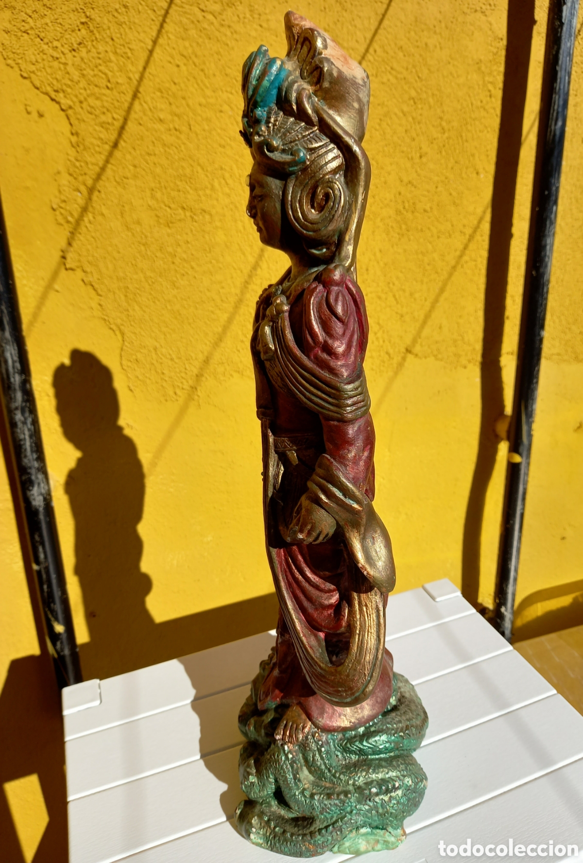 Antig&uuml;edades: ANTIGUA FIGURA CHINA - Foto 4