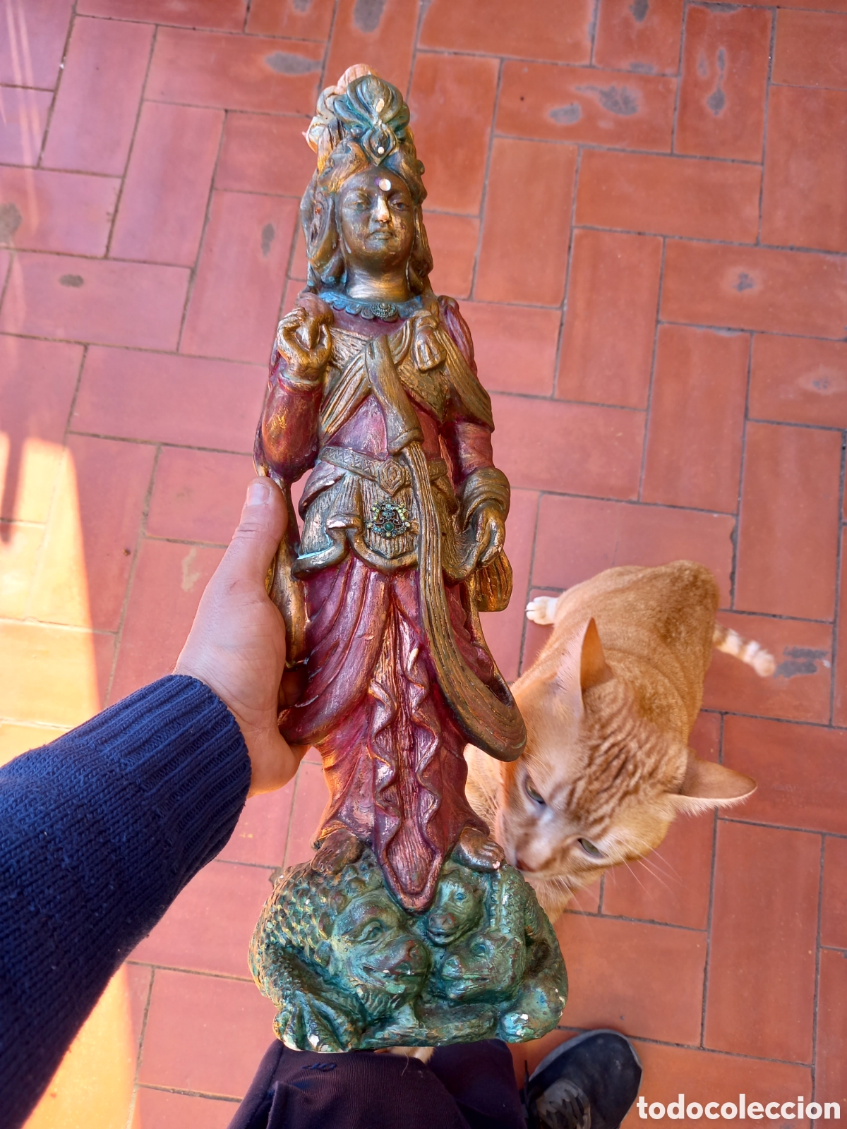 Antig&uuml;edades: ANTIGUA FIGURA CHINA - Foto 22