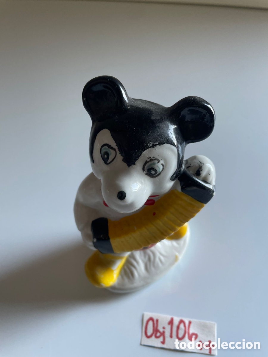 Antig&uuml;edades: Mickey Mouse porcelana - Foto 2