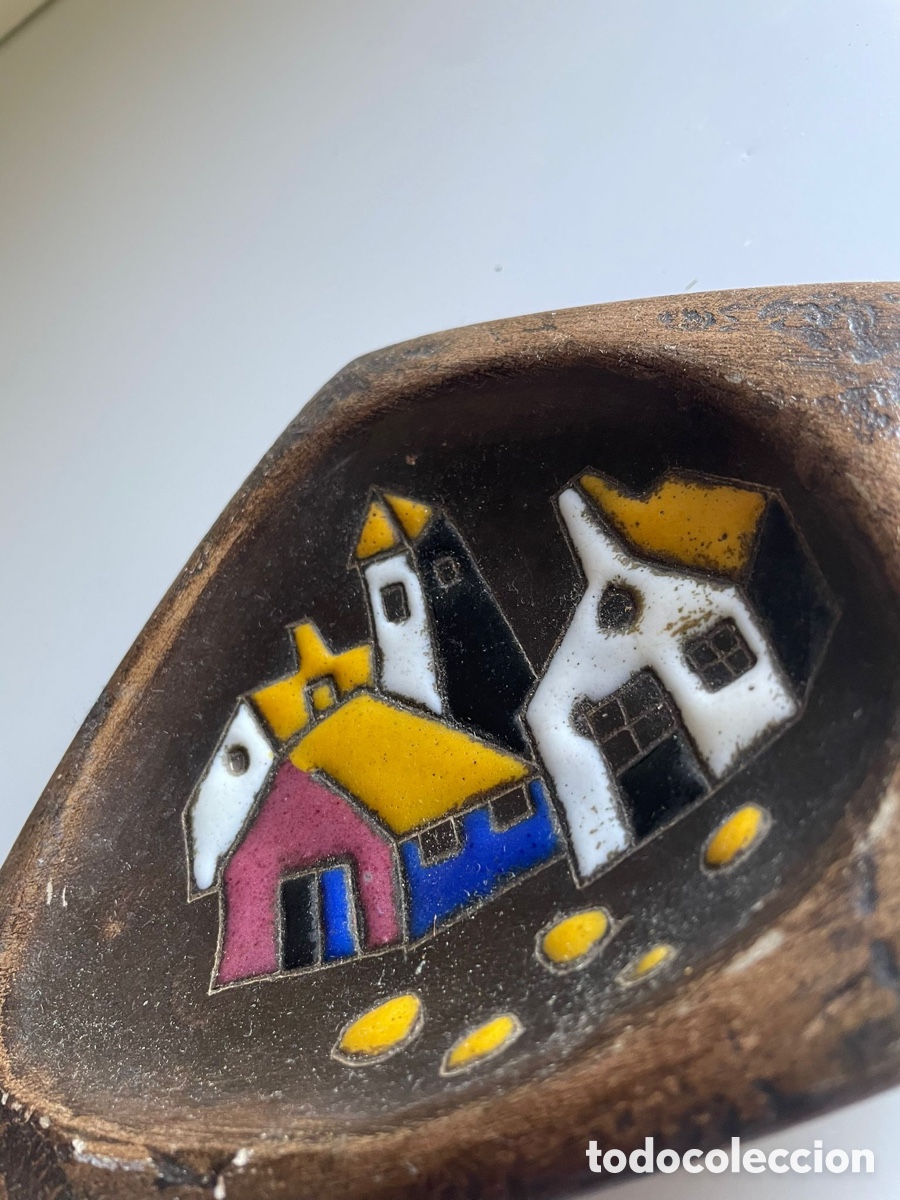 Antig&uuml;edades: Figura dibujo cuerda seca - Foto 2