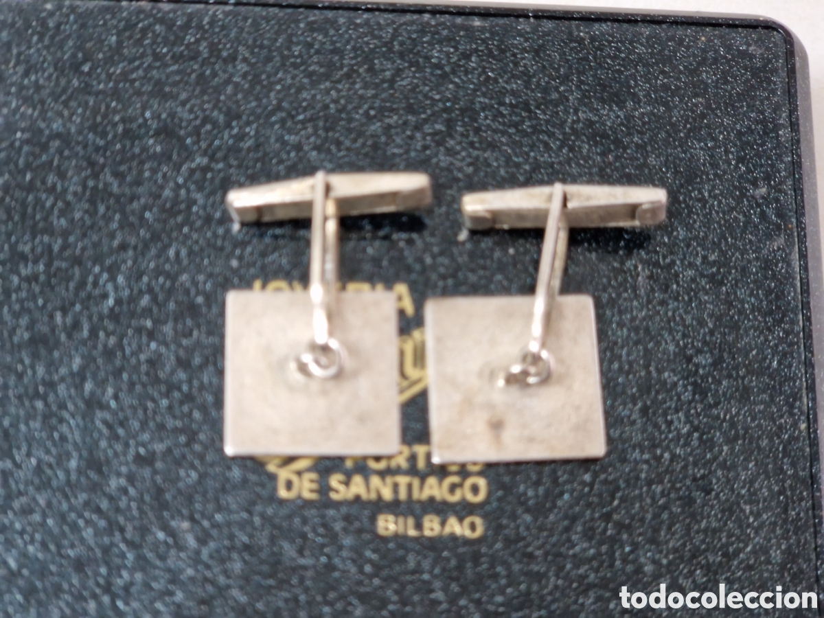 Antig&uuml;edades: GEMELOS DE PLATA DE LEY CONTRASTES - Foto 4