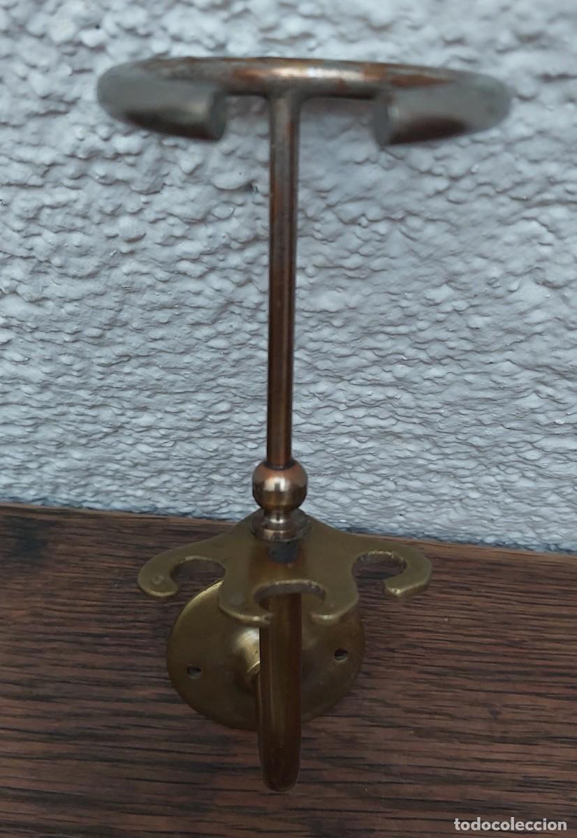 Antig&uuml;edades: ANTIGUO SOPORTE DE BRONCE - Foto 3