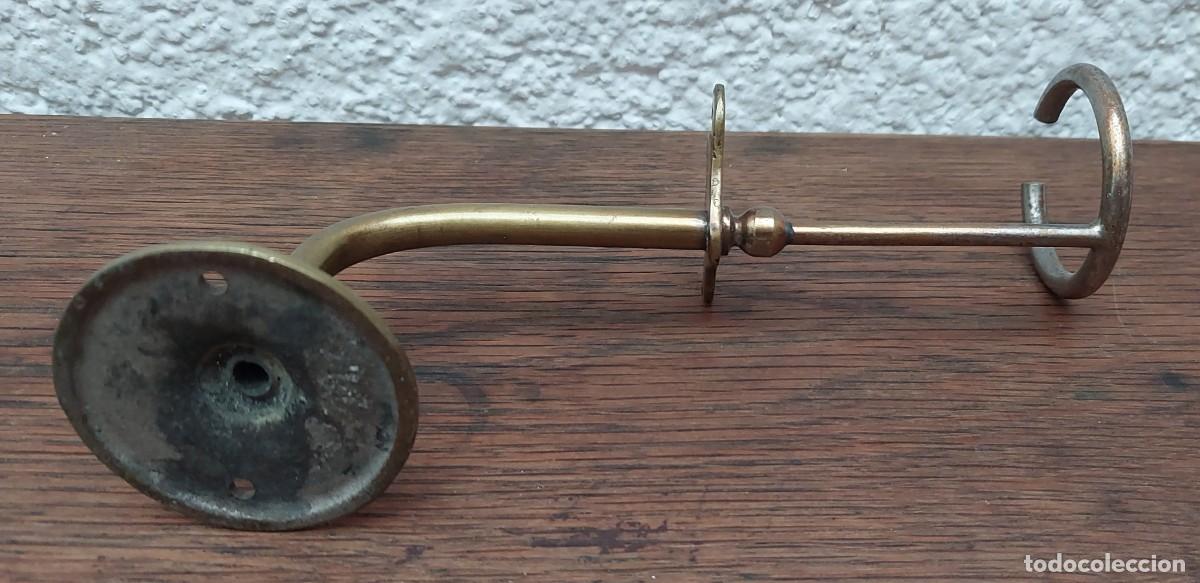 Antig&uuml;edades: ANTIGUO SOPORTE DE BRONCE - Foto 6