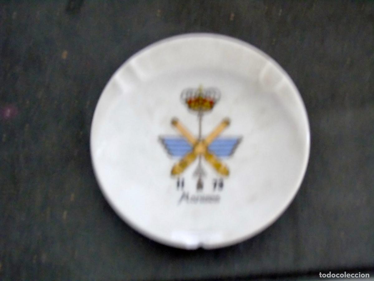 Antig&uuml;edades: ANTIGUO CENICERO BASE AEREA DE MANISES - Foto 1
