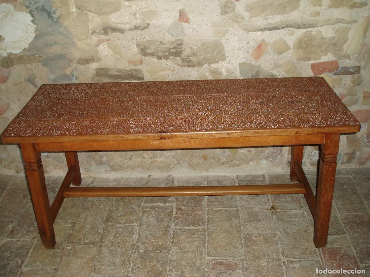 Antig&uuml;edades: BANQUETA ANTIGUA - Foto 2