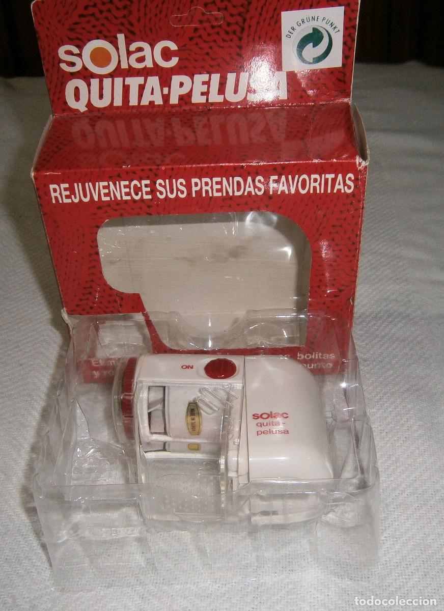 Antig&uuml;edades: quita pelusas de la casa Solac en su caja original