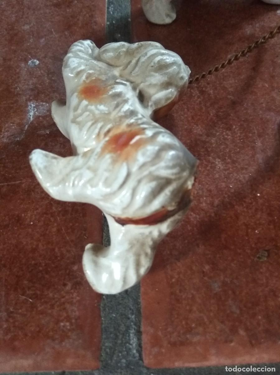 Antig&uuml;edades: LOTE 3 PERROS DE PORCELANA - Foto 4