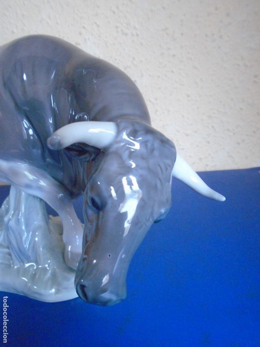 Antig&uuml;edades: (ANT-230206)ESPECTACULAR TORO DE LLADRO - Foto 10