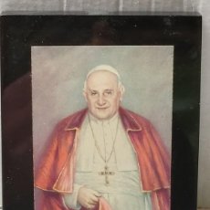 Antigüedades: GRABADO JUAN XXIII EL PAPA BUENO EN METACRILATO SELLADO. Lote 391192459