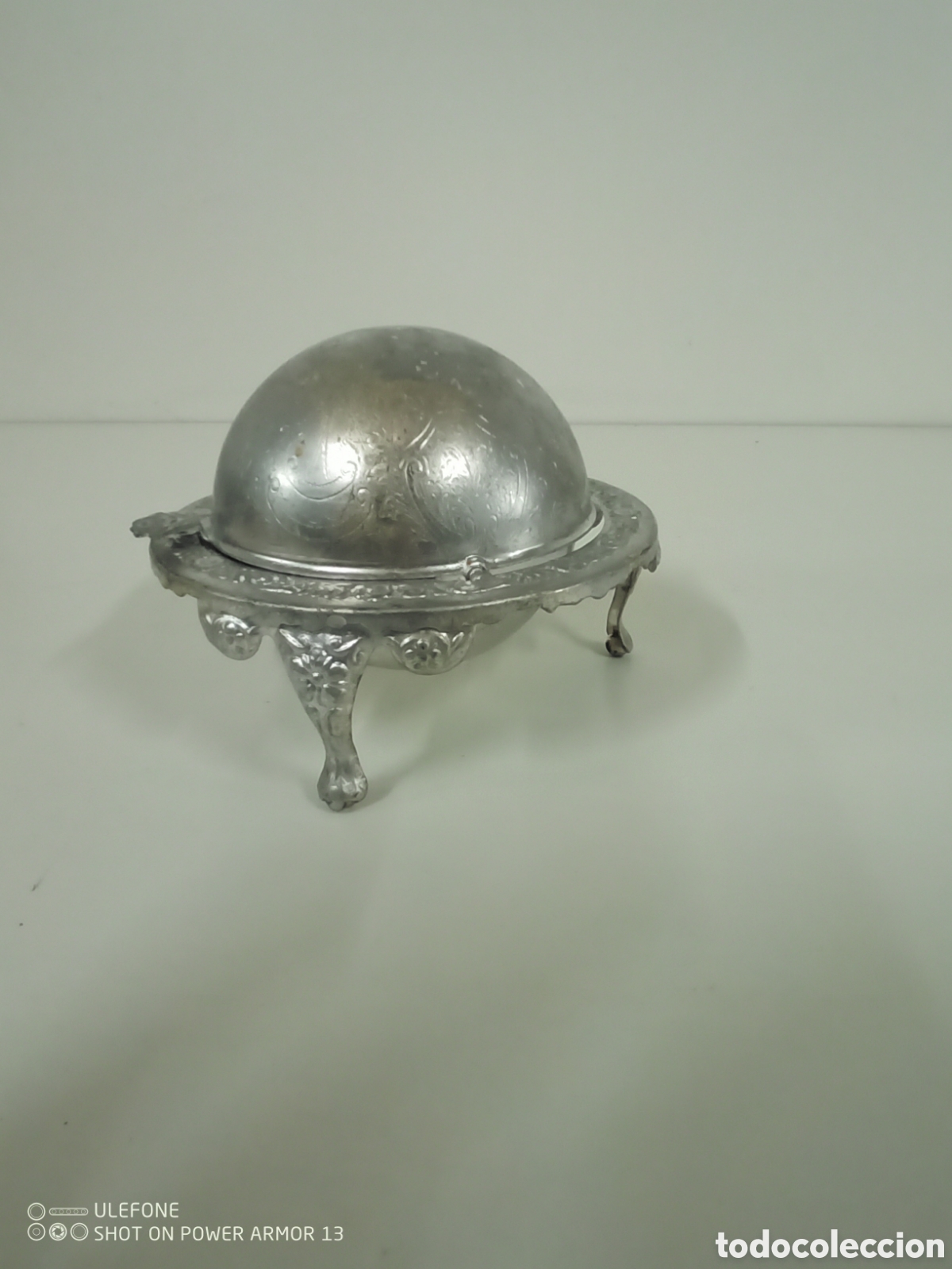 Antiques: Azucarera metal