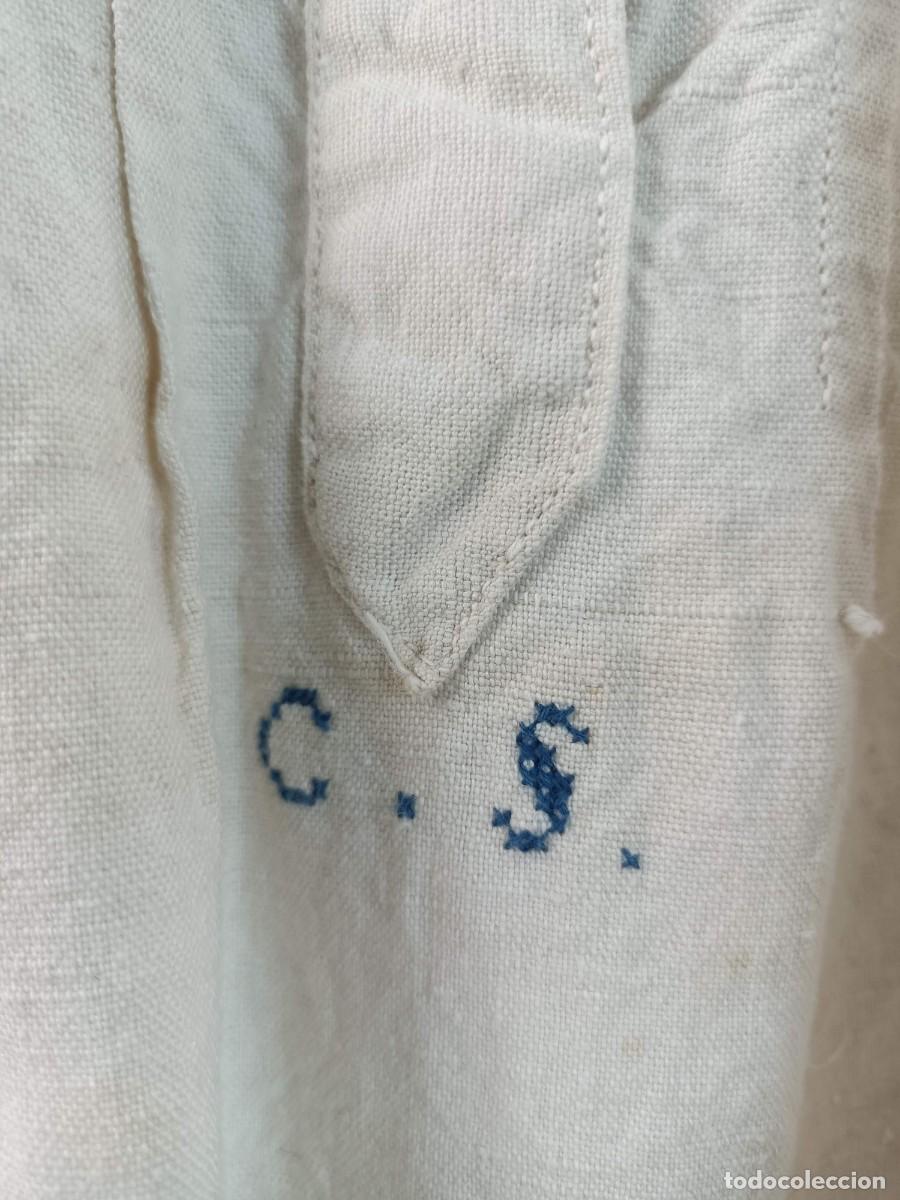Antig&uuml;edades: ANTIGUA CAMISA DE C&Aacute;&Ntilde;AMO Y ALGOD&Oacute;N - Foto 4