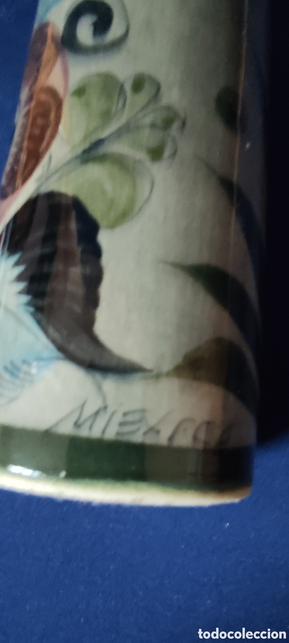 Antig&uuml;edades: JARRON / BUCARO DE CERAMICA ESMALTADA - Foto 5