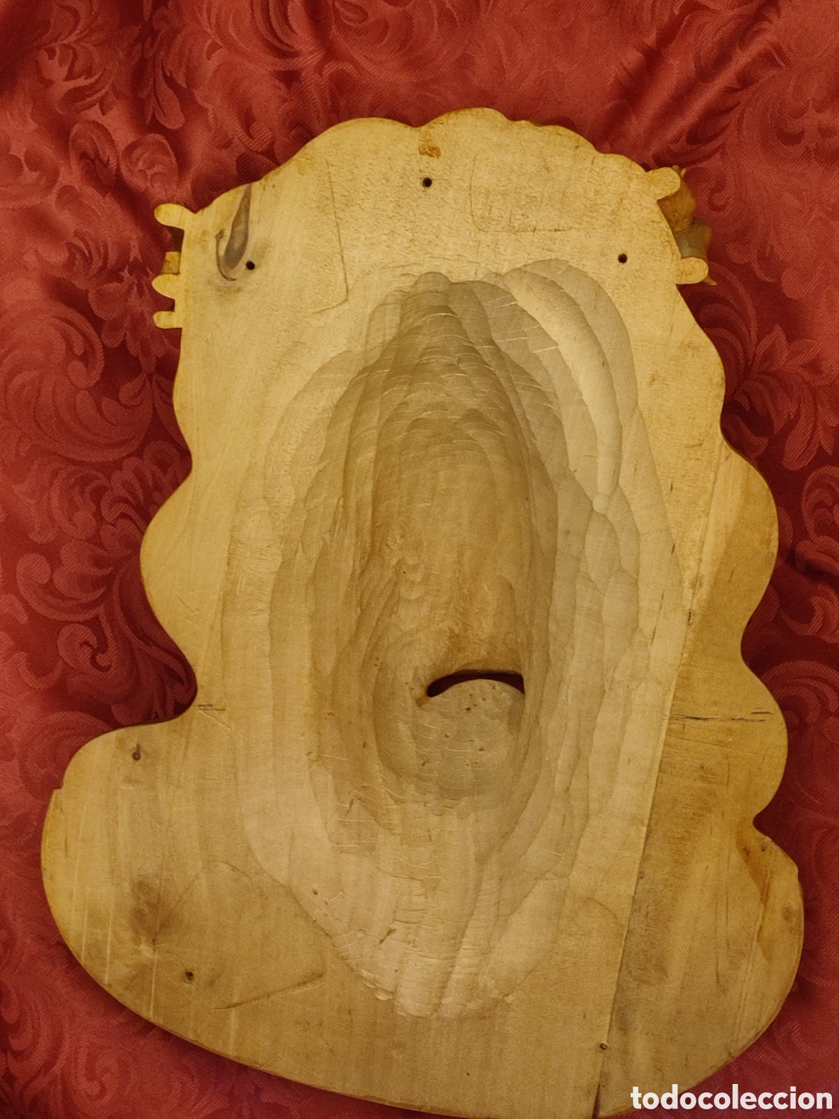 Antig&uuml;edades: Cabeza de Cristo en talla madera - Foto 8