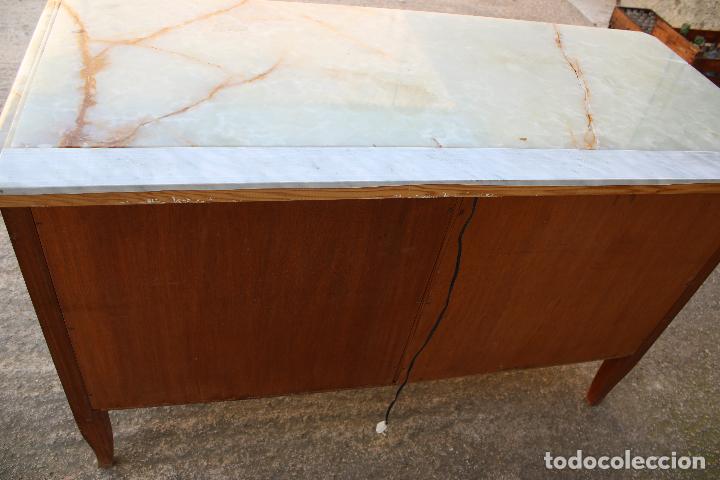 Antig&uuml;edades: mueble bar madera marqueteria - Foto 5