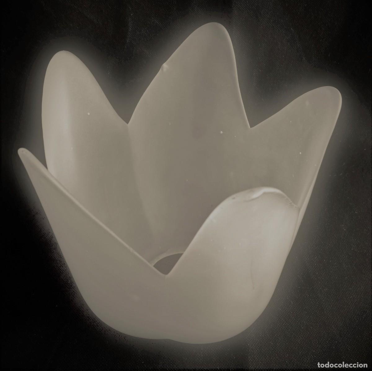 Antig&uuml;edades: TULIPA PARA LAMPARA, CON FORMA DE TULIPAN - Foto 2