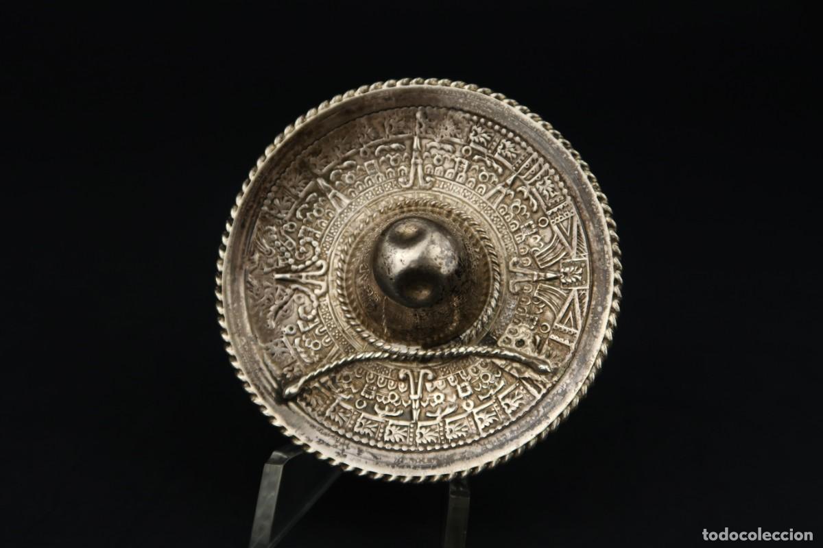 Antig&uuml;edades: Antiguo Sombrero de Plata Mexico - Foto 4