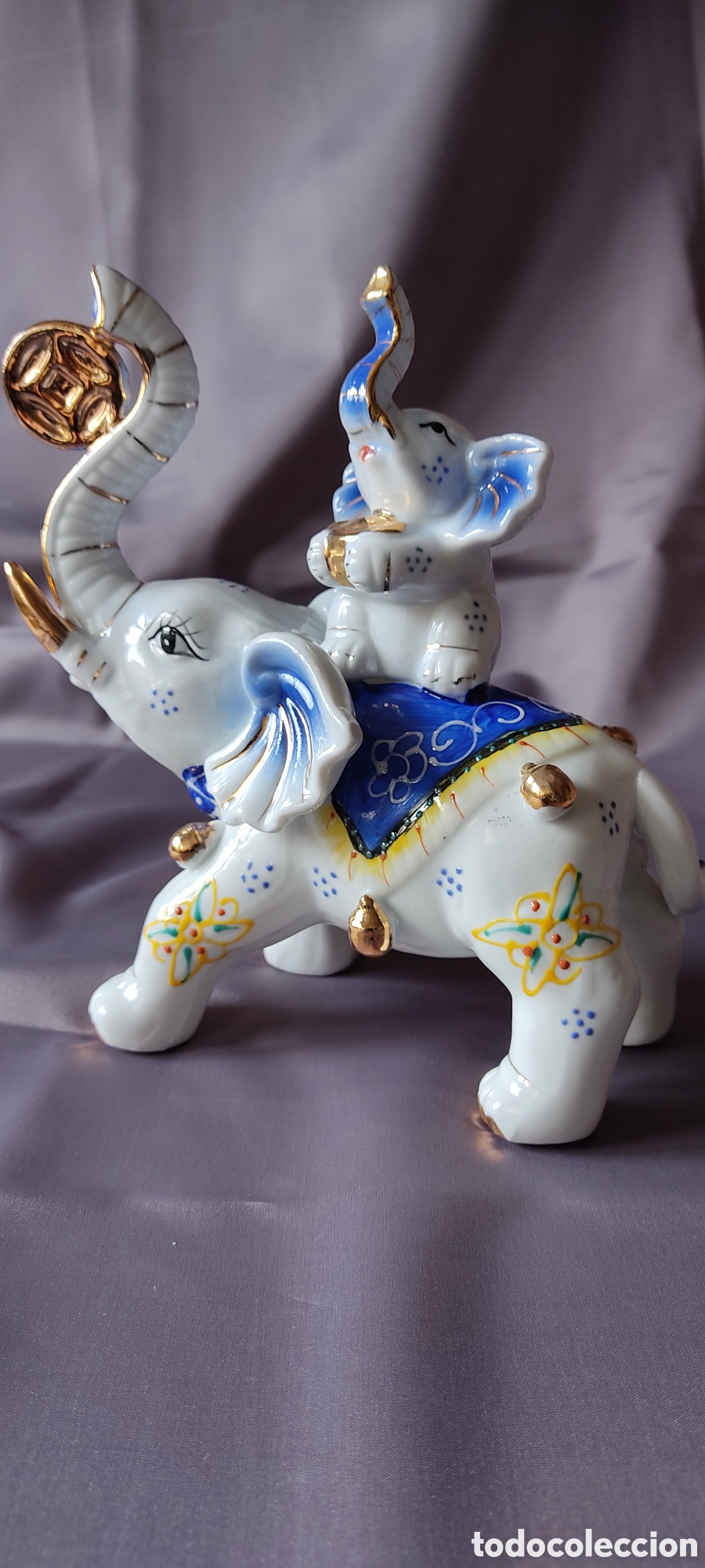 figura decorativa elefante de la suerte - artes - Compra venta en  todocoleccion