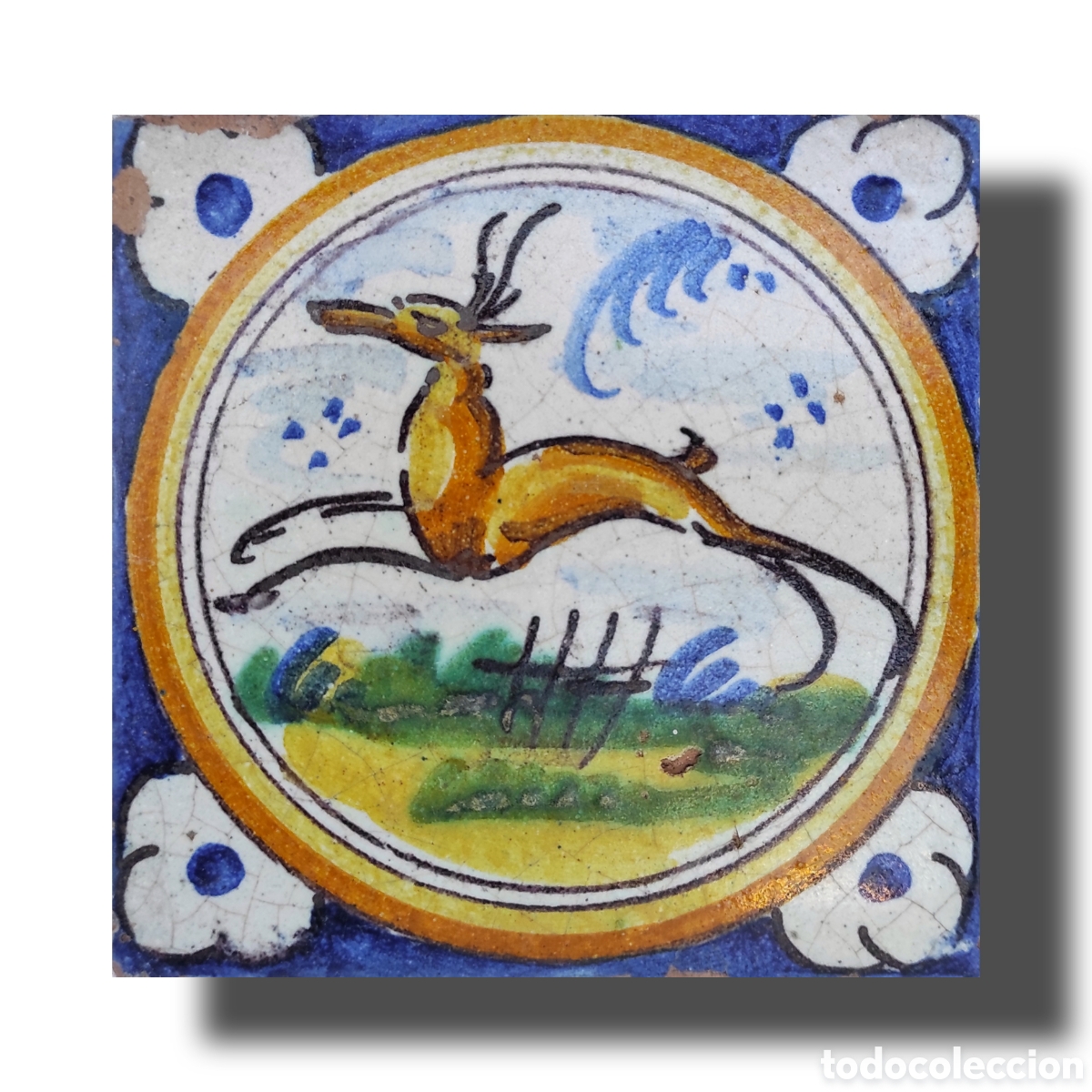 Antig&uuml;edades: Azulejo antiguo de Triana - Foto 1
