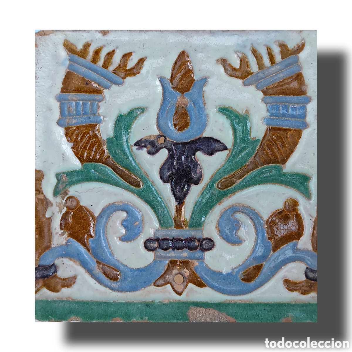 Antig&uuml;edades: Azulejo antiguo de Triana - Foto 1