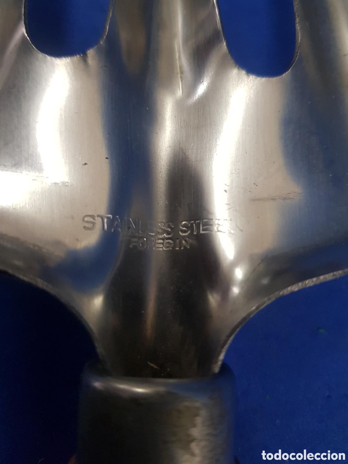 Antig&uuml;edades: Tridente Stainless Stee ,Foresin ,a&ntilde;os 1970 - Foto 3